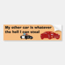 Search for funny police bumper stickers Car