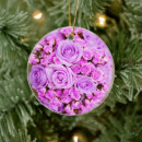 Search for bouquet christmas tree decorations Purple