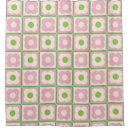 Search for vintage pink shower curtains Geometric