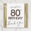 Search for 80th birthday thank you Stylish