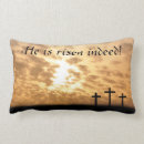 Search for he is risen cushions Christian