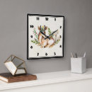 Search for deer clocks Watercolor