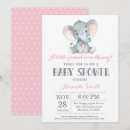 Search for pink and grey elephant baby shower invitations Cute