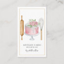 Search for cake bakery business cards Whimsical