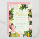Search for hawaiian birthday invitations Aloha hawaiian party