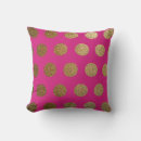 Search for magenta and gold cushions Modern