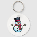 Search for happy snowman key rings Xmas