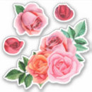 Search for bouquet flowers stickers Roses
