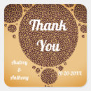 Search for earth tone wedding stickers Modern