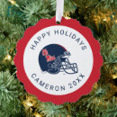 Search for football helmet christmas tree decorations Rebels