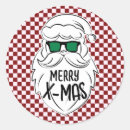 Search for retro santa stickers Fun