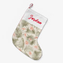 Search for palm tree christmas stockings Watercolor