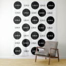 Search for step and repeat Black and white