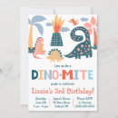 Search for yellow dinosaur invitations Gender neutral