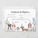 Search for pet adoption invitations Dog party