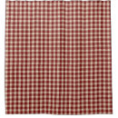 Search for red gingham shower curtains Chequered
