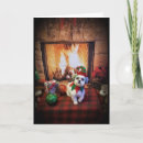 Search for warm cozy christmas cards Fireplace