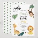 Search for boy monkey invitations Safari