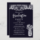 Search for lace graduation invitations Rustic