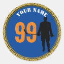 Search for jersey numbers stickers Player