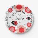 Search for ladybug plates Ladybug birthday party