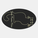 Search for halloween name tag stickers Black