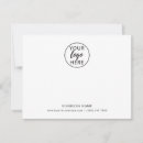 Search for company logo cards Typography