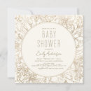 Search for gold foil baby shower invitations Boho chic