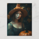 Search for witch pumpkin postcards Autumn