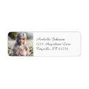 Search for white diamonds return address labels Pretty