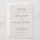 Search for cream wedding invitations White
