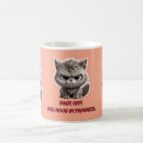 Search for fierce cat mugs Funny