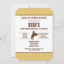 Search for rodeo birthday invitations Horse