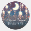 Search for moon wedding stickers Night