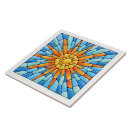 Search for sunburst tiles Mosaic
