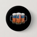 Search for beer drinking badges Red white blue