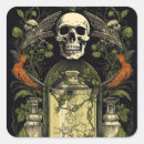 Search for vintage poison stickers Halloween
