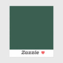 Search for solid dark green stickers Trendy