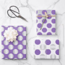 Search for purple polka dot wrapping paper Geometric