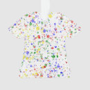 Search for splattering christmas tree decorations Red