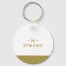 Search for clean rounded key rings Stylish monogram