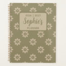Search for floral planners Botanical pattern