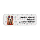 Search for funny valentines return address labels Dog