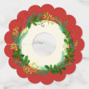 Search for christmas wine charms Red