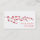 Search for cherry blossoms business cards Tree