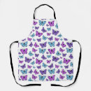 Search for purple butterfly aprons Colourful