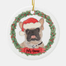 Search for french bulldog decor Red