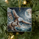 Search for brown art christmas tree decorations Nature