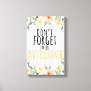 Search for motivational quotes for girls canvas prints Typography