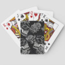 Search for mexican sugar skull playing cards Dia de los muertos